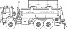 Автотопливозаправщик НЕФАЗ-66062