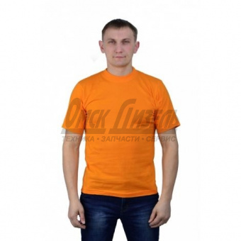 Футболка оранжевая (XXXL) ФУТ501-460