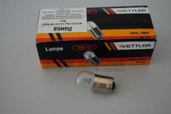 Лампа 24В   5Вт (Vettler) 24В   5Вт BA15S