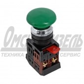 Кнопка AEA-22 "ГРИБОК" зеленая pbn-aea-g