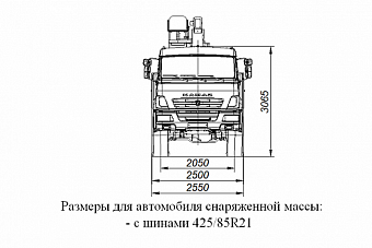 Бортовой автомобиль 659100 с КМУ DONG YANG SS1926 на шасси КАМАЗ-43118-3027-50